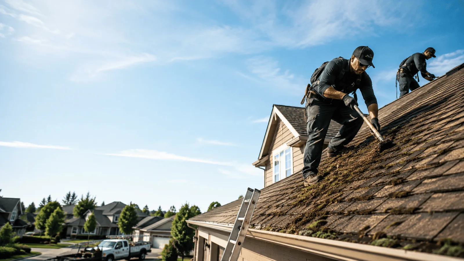 Roof Moss Removal in Applegate, MI near me
